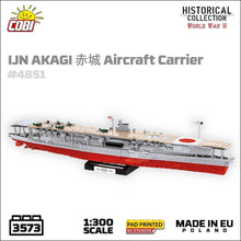 Load image into Gallery viewer, Japanese Akagi - COBI 4851 - 3573 brick aircraft carrier