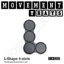 Load image into Gallery viewer, 28mm Movement Trays for Tabletop Games | Wargaming | Full Range - ModelBricks
