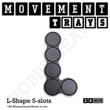 Load image into Gallery viewer, 28mm Movement Trays for Tabletop Games | Wargaming | Full Range - ModelBricks