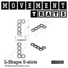 Load image into Gallery viewer, 28mm Movement Trays for Tabletop Games | Wargaming | Full Range - ModelBricks