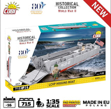 Load image into Gallery viewer, LCVP Higgins Boat brick model - COBI 4849 - 715 bricks
