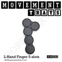 Load image into Gallery viewer, 28mm Movement Trays for Tabletop Games | Wargaming | Full Range - ModelBricks