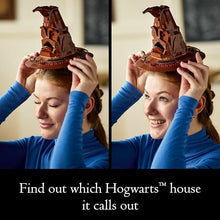 Load image into Gallery viewer, LEGO Harry Potter Talking Sorting Hat, Harry Potter Hogwarts Hat with Sounds