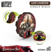Load image into Gallery viewer, Green Stuff World: MTG Life Counter Dials - 5pc - ModelBricks
