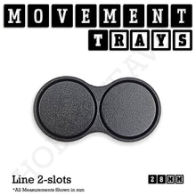 Load image into Gallery viewer, 28mm Movement Trays for Tabletop Games | Wargaming | Full Range - ModelBricks