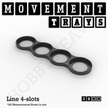 Load image into Gallery viewer, 28mm Movement Trays for Tabletop Games | Wargaming | Full Range - ModelBricks
