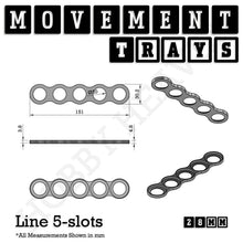 Load image into Gallery viewer, 28mm Movement Trays for Tabletop Games | Wargaming | Full Range - ModelBricks