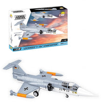 Load image into Gallery viewer, Lockheed F-104 Starfighter (Luftwaffe) brick plane model - COBI 5907 - 420 bricks