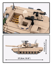 Load image into Gallery viewer, M1A2 Abrams brick tank model - COBI 2632 - 1013 bricks