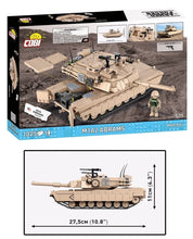 Load image into Gallery viewer, M1A2 Abrams brick tank model - COBI 2632 - 1013 bricks