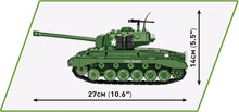 Load image into Gallery viewer, M26 Pershing (T26E3) brick tank model - COBI 2564 - 904 bricks - ModelBricks