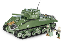 Load image into Gallery viewer, M4A3 Sherman tank brick model - COBI 2570 - 852 bricks