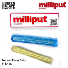 Load image into Gallery viewer, Milliput Standard Epoxy Putty Yellow Grey - 113g - ModelBricks