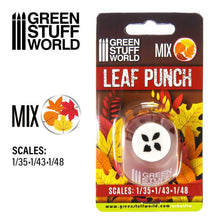 Load image into Gallery viewer, Green Stuff World: Miniature Leaf Punch - Beech, Elm, Birch Mix - ModelBricks