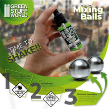 Load image into Gallery viewer, Green Stuff World: 6.35mm Steel Mixing Balls - 40pc - ModelBricks
