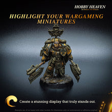 Load image into Gallery viewer, 40mm Round Bases | Plain Black Plastic Bases for Wargames| Miniature Wargaming Bases - ModelBricks