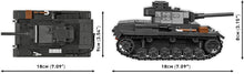 Load image into Gallery viewer, Panzer III Ausf. J brick tank model - COBI 2289 - 590 bricks