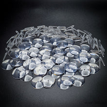 Load image into Gallery viewer, 32mm Round Flying Clear Plastic Base - ModelBricks