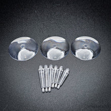 Load image into Gallery viewer, 32mm Round Flying Clear Plastic Base - ModelBricks