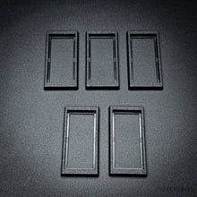 Load image into Gallery viewer, 50x24mm to 60x30mm Rectangle Bases Converters ABS Plastic - ModelBricks