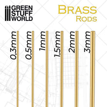 Load image into Gallery viewer, Green Stuff World: Brass Pinning Rods - 5pc - ModelBricks