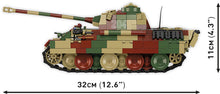 Load image into Gallery viewer, Pz.Kpfw. V Panther Ausf. A brick tank model- COBI 2654 - 1150 bricks
