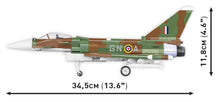 Load image into Gallery viewer, RAF Typhoon FGR4 "Gina" brick plane model - COBI 5843 - 577 bricks