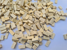 Load image into Gallery viewer, 1:35th Scale 250 Yellow Stone Wall Blocks - ModelBricks