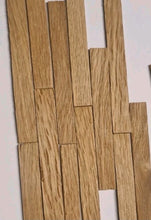 Load image into Gallery viewer, 20 1:12th Scale Real Oak Reclaimed Style Floorboards 10cm Long x 1.2cm wide x 0.3cm Thick - Unvarnished - ModelBricks