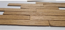 Load image into Gallery viewer, 20 1:12th Scale Real Oak Reclaimed Style Floorboards 10cm Long x 1.2cm wide x 0.3cm Thick - Unvarnished - ModelBricks