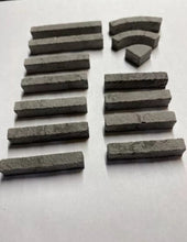Load image into Gallery viewer, 1:24th Scale Curbstones x 28 - ModelBricks
