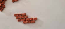 Load image into Gallery viewer, 1:35th Scale Cobblestones - Brick Red - ModelBricks