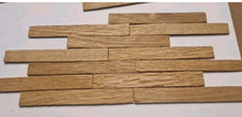 Load image into Gallery viewer, 20 1:12th Scale Real Oak Reclaimed Style Floorboards 10cm Long x 1.2cm wide x 0.3cm Thick - Unvarnished - ModelBricks