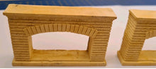 Load image into Gallery viewer, 2 x 1:24th Scale Fireplaces - Yellow Sandstone - ModelBricks