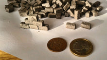 Load image into Gallery viewer, 1:35 Scale Diorama Building War Gaming Grey Stone Blocks Bricks 12mm L 6mm W x 6mm H - ModelBricks