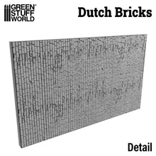 Load image into Gallery viewer, Green Stuff World: 15mm Textured Rolling Pin - Dutch Bricks - ModelBricks