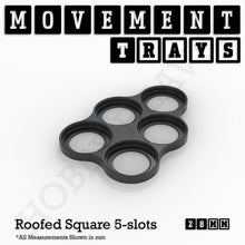 Load image into Gallery viewer, 28mm Movement Trays for Tabletop Games | Wargaming | Full Range - ModelBricks