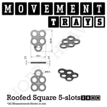 Load image into Gallery viewer, 28mm Movement Trays for Tabletop Games | Wargaming | Full Range - ModelBricks