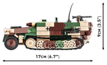 Load image into Gallery viewer, SD.KFZ.251/9 Stummel Half Track brick model - COBI 2283 - 485 bricks