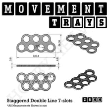 Load image into Gallery viewer, 28mm Movement Trays for Tabletop Games | Wargaming | Full Range - ModelBricks