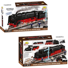 Load image into Gallery viewer, Steam Locomotive DR BR 03 & Water Crane brick model - COBI 6286 - 2721 bricks