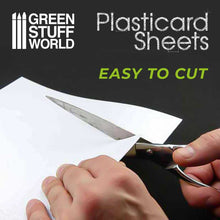 Load image into Gallery viewer, Green Stuff World: Plasticard Styrene Sheets: 20x30cm - 7pc - ModelBricks