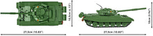 Load image into Gallery viewer, T-72 M1 DDR & RU brick tank model - COBI 2625 - 678 bricks
