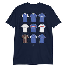 Load image into Gallery viewer, Ipswich Retro Shirts Illustrated Football T-Shirt - ModelBricks