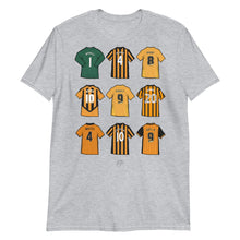 Load image into Gallery viewer, Hull Legends of the Tigers Illustrated Football Themed T-Shirt - ModelBricks