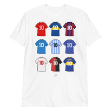 Load image into Gallery viewer, Diego Maradona Shirts Illustrated Football T-Shirt - ModelBricks