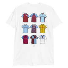 Load image into Gallery viewer, Burnley Inspired Retro Shirts Illustrated T-Shirt