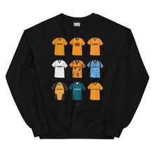 Load image into Gallery viewer, Wolverhampton Retro Shirts Unisex Themed Sweatshirt (9 Classic Shirt Artwork)