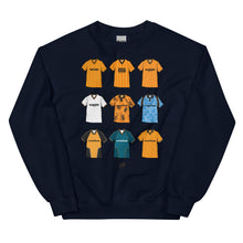 Load image into Gallery viewer, Wolverhampton Retro Shirts Unisex Themed Sweatshirt (9 Classic Shirt Artwork)