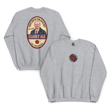 Load image into Gallery viewer, Sean Dyche Burnley Legend Claret Ale Beer Unisex Sweatshirt